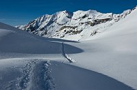 Salita con ciaspole da Carona al Rifugio Calvi con tanta neve (4 gennaio 2009)  - FOTOGALLERY